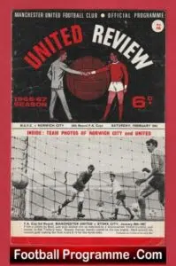 Manchester United v Norwich City 1967 – Man Utd FA Cup