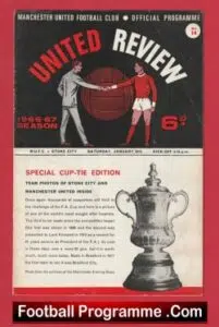 Manchester United v Stoke City 1967 – Manchester Utd