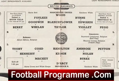 Manchester United v Shamrock Rovers 1957 - Man Utd Munich Season - Image 3