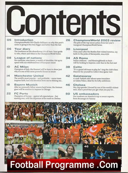 AC Milan v Manchester United 2004 - Rutherford NJ - America - Image 3