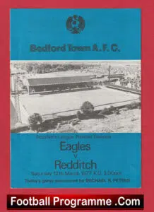 Bedford Town v Redditch 1977