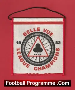 Belle Vue Speedway Pennant Flag 1970’s