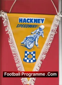 Hackney Speedway Pennant Flag 1970s