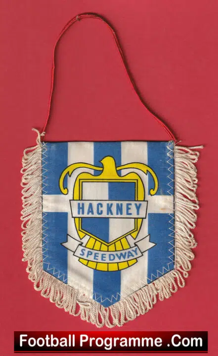 Hackney Speedway Pennant Flag 1970’s