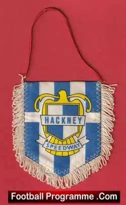 Hackney Speedway Pennant Flag 1970’s
