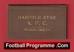 Harpole Star AFC Football Membership Season Ticket Book 1913 – 1914
