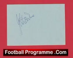 Manchester United John Downie Autograph Man Utd 1949 – 1953