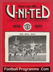 Manchester United Magazine – There’s Only One United 1976/77 – 4