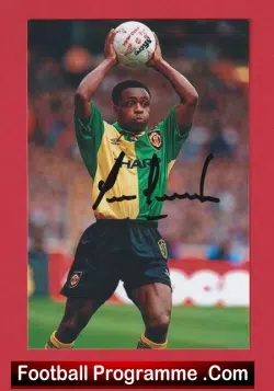 Manchester United Paul Parker Autograph Signed Picture Man Utd 1991 – 1996