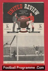 Manchester United v Birmingham City 1948 – Man Utd 40s