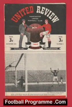 Manchester United v Birmingham City 1948 – Man Utd 40s