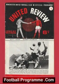 Manchester United v Chelsea 1966 – Man Utd
