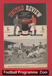 Manchester United v Huddersfield Town 1948 – Man Utd 1940s