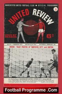 Manchester United v Norwich City 1967 – Man Utd FA Cup