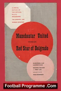 Manchester United v Red Star Belgrade 1958 – Munich Season 57/58