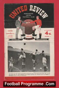 Manchester United v Sheffield United 1953 – Man Utd 1950’s