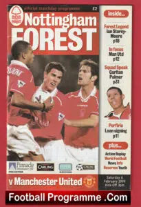 Nottingham Forest v Manchester United 1999 – Solskjaer 4 Goals