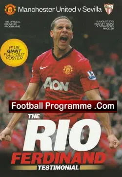 Rio Ferdinand Testimonial Benefit Match Manchester United 2013