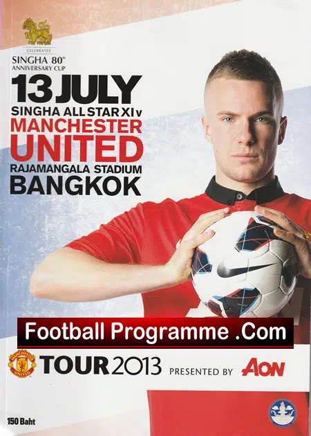 Singha XI v Manchester United 2013 - Asia Tour Bangkok 2nd Issue - Image 2