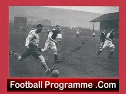 Stanley Matthews Signed Nostalgia Photograph Postcard
