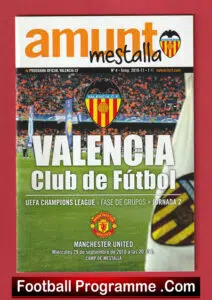 Valencia CF v Manchester United 2010 – Spain – Man Utd