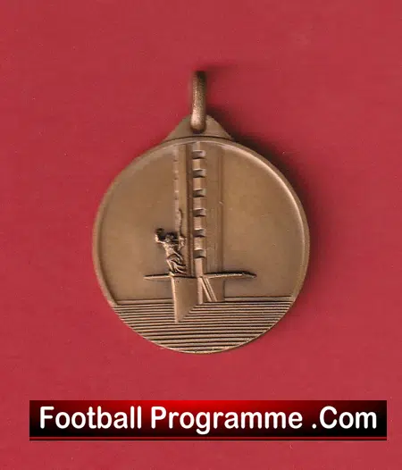 World Cup 1930 Souvenir Medal + Vignette + Original Paper Sleeve 1930s - Image 3