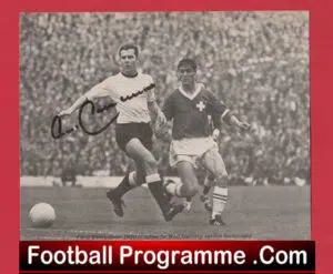 World Cup 1966 Franz Beckenbauer Switzerland v West Germany 1966