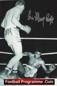 Henry Cooper Muhammad Ali British Heavyweight Boxing Autograph SIGNED Picture