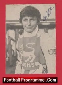 Leicester Speedway Graham Plant Signed Autograph Picture 1960s