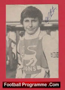 Leicester Speedway Graham Plant Signed Autograph Picture 1960s