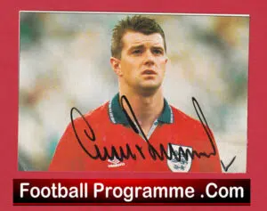 Manchester United Gary Pallister Autograph Signed Picture Man Utd