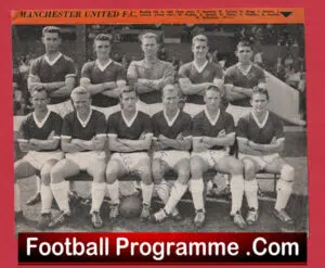 Manchester United Multi Autographed Signed Squad Picture Man Utd 1950s