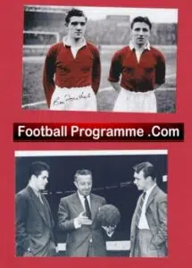 Manchester United Busby Babes Mixture Of Photographs Man Utd
