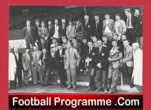 Manchester United Multi Autographed Signed Squad Picture Man Utd 1958 – 1959