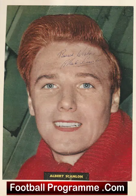 Manchester United Albert Scanlon Autograph Signed Man United 50's - Image 2
