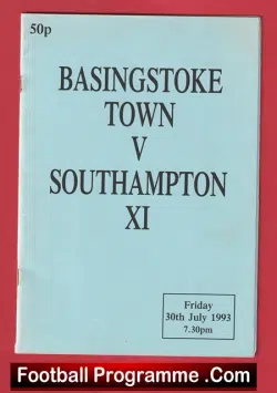 Basingstoke Town v Southampton 1993 - Friendly Match
