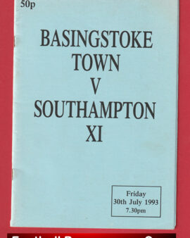 Basingstoke Town v Southampton 1993 – Friendly Match