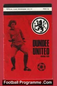 Dundee United v Airdronians 1971 – Multi Autographed SIGNED