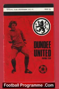 Dundee United v Airdronians 1971 – Multi Autographed SIGNED