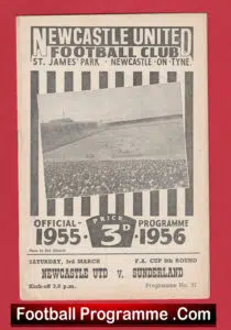 Newcastle United v Sunderland 1956 – FA Cup