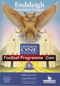 Derby County v Leicester City 1994 – Division 1 Playoff at Wembley