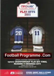 Reading v Swansea City 2011 – Championship Final at Wembley + Ticket