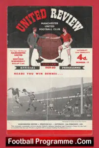Manchester United v Sheffield Wednesday 1960 – FA Cup