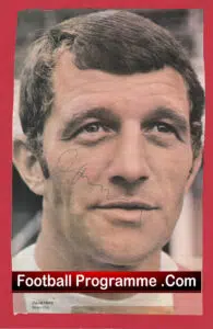 Manchester United David Herd Autograph Signed Man Utd 1961 – 1968