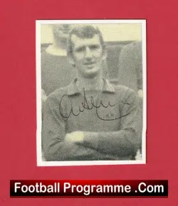 Manchester United Alex Stepney Autograph Man Utd 1966 – 1978