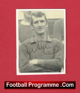 Manchester United Alex Stepney Autograph Man Utd 1966 – 1978
