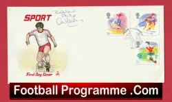 Manchester United Alex Stepney Autograph Man Utd First Day Cover FDC 1988