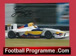 IndyCar Series Motor Racing Tristan Vautier Autographed Signed Photograph