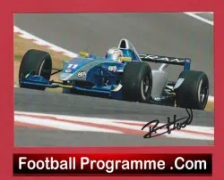 IndyCar Series Motor Racing Ben Hanley Autographed Signed Photograph