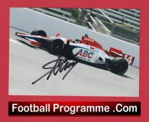 IndyCar Series Motor Racing Darren Manning Autographed Signed Photograph